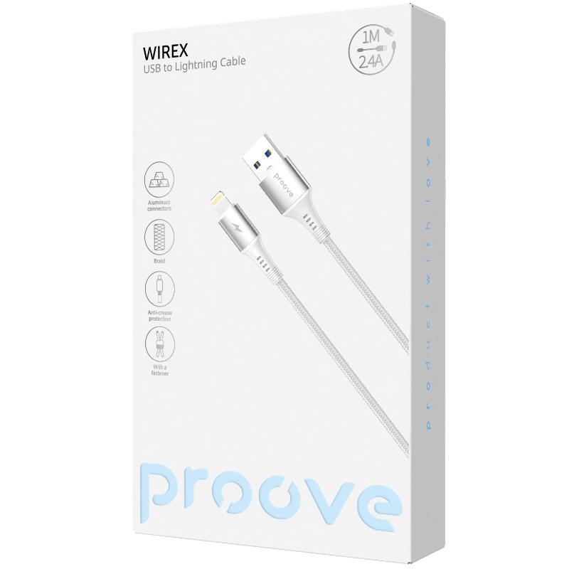 Cable USB to Lightning 2.4A (1m) W