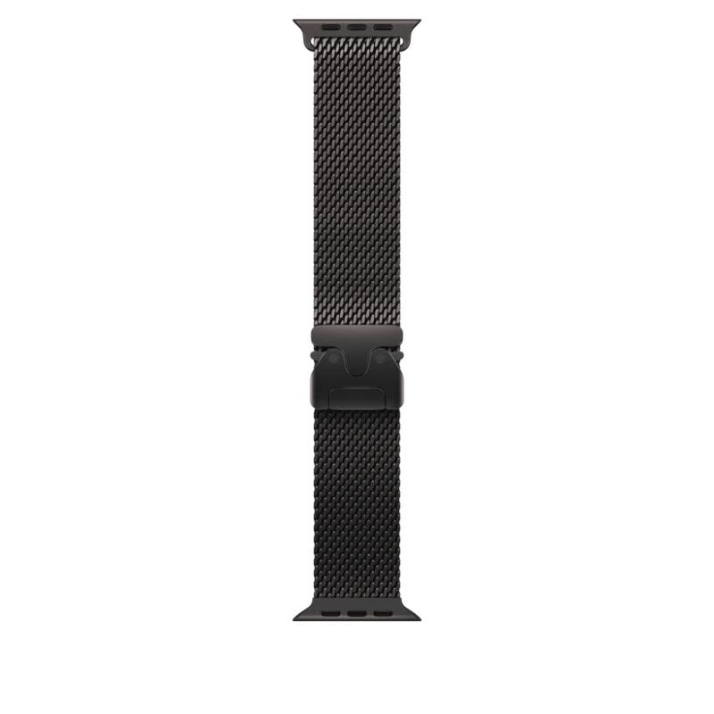 WRIST BAND MILANESE BLACK 4446 MM LARGE